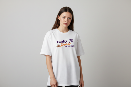 Road to Jericho Orchestra Oversized T-Shirt mockup